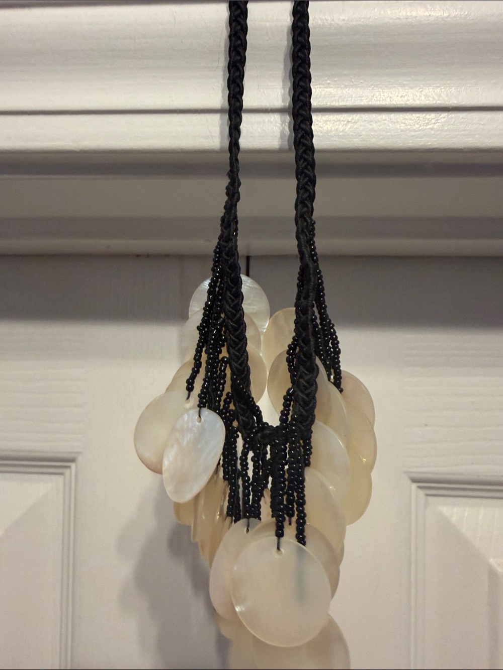 Chico’s Shell Disc Statement Necklace - Picture 5 of 5